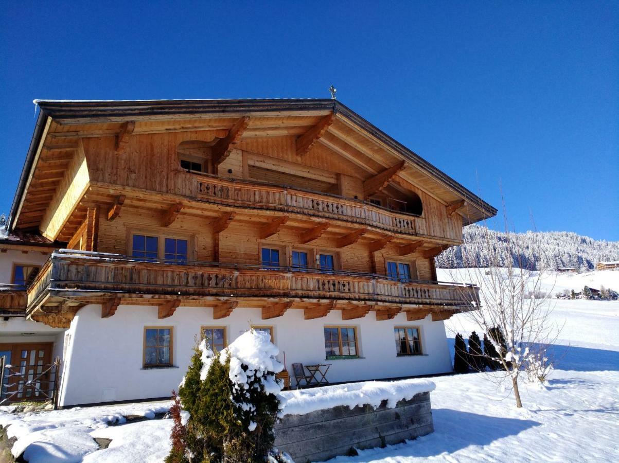 Chalet Apartment Obermanzl Hopfgarten im Brixental Esterno foto
